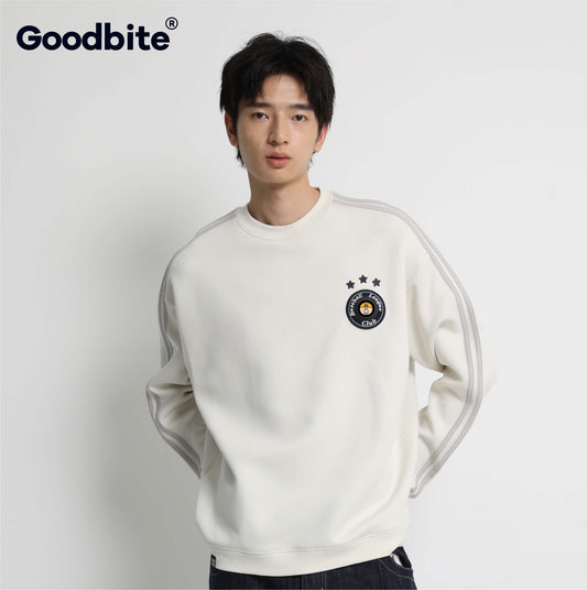 GOODBITE Dynamic Emoticon Display Baseball Hoodie