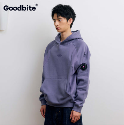 GOODBITE Dynamic Emoticon Display Fleece Hoodie
