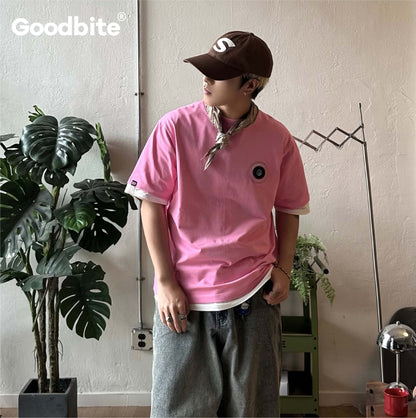 GOODBITE Dynamic Full Moon Emoticons Display T-shirt