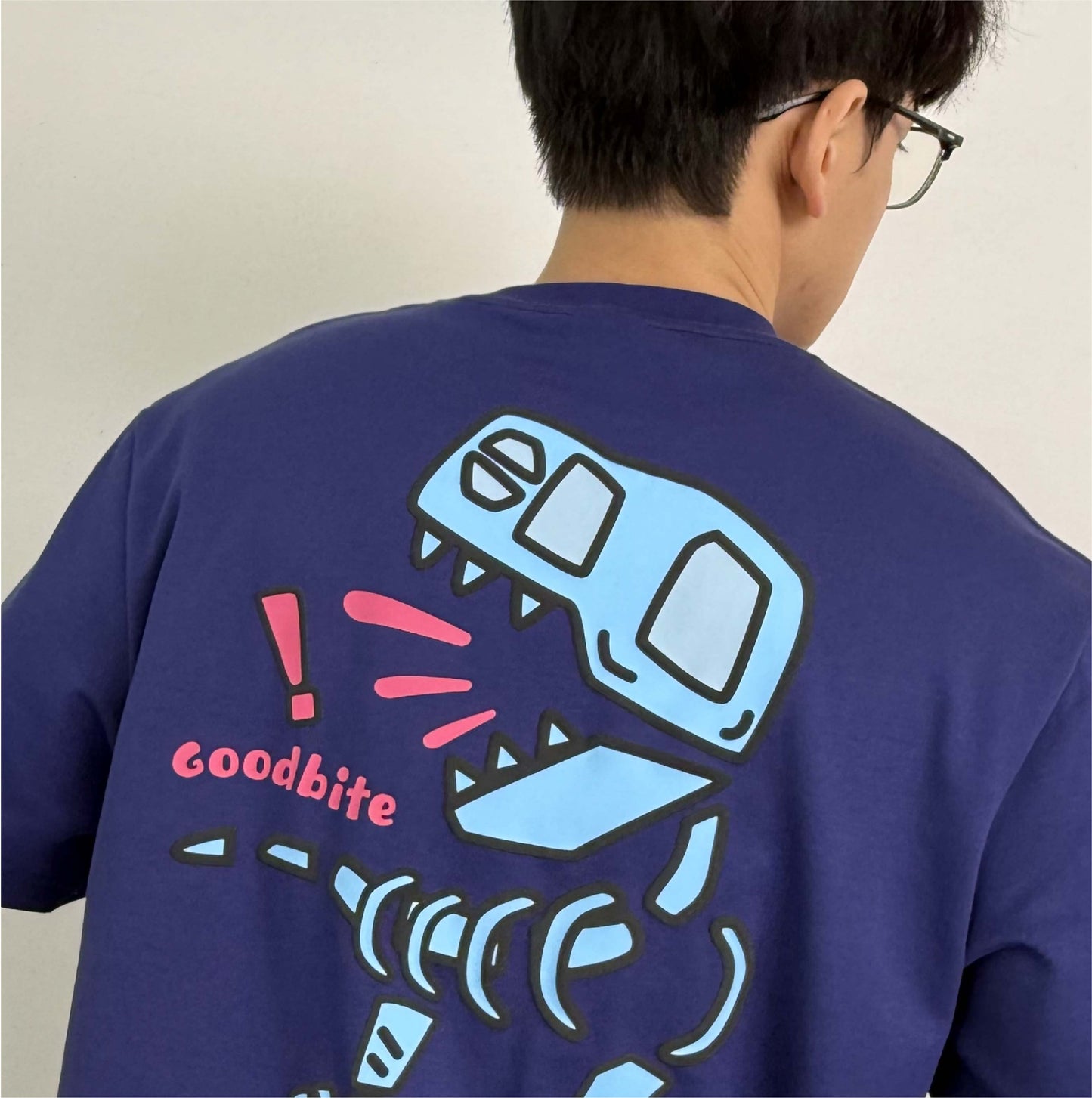 GOODBITE Dynamic Dinosaur Display T-shirt
