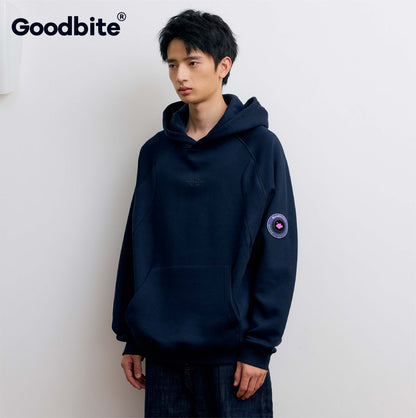 GOODBITE Dynamic Emoticon Display Fleece Hoodie