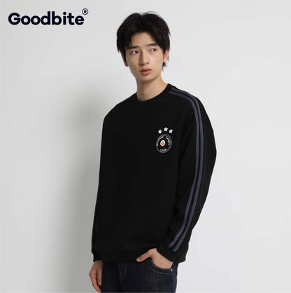 GOODBITE Dynamic Emoticon Display Baseball Hoodie