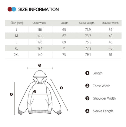 GOODBITE Dynamic Emoticon Display Fleece Hoodie