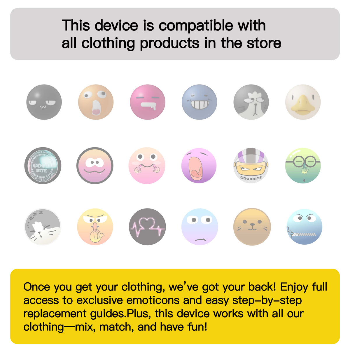 Dynamic Emoticon Display Baseball Hoodie