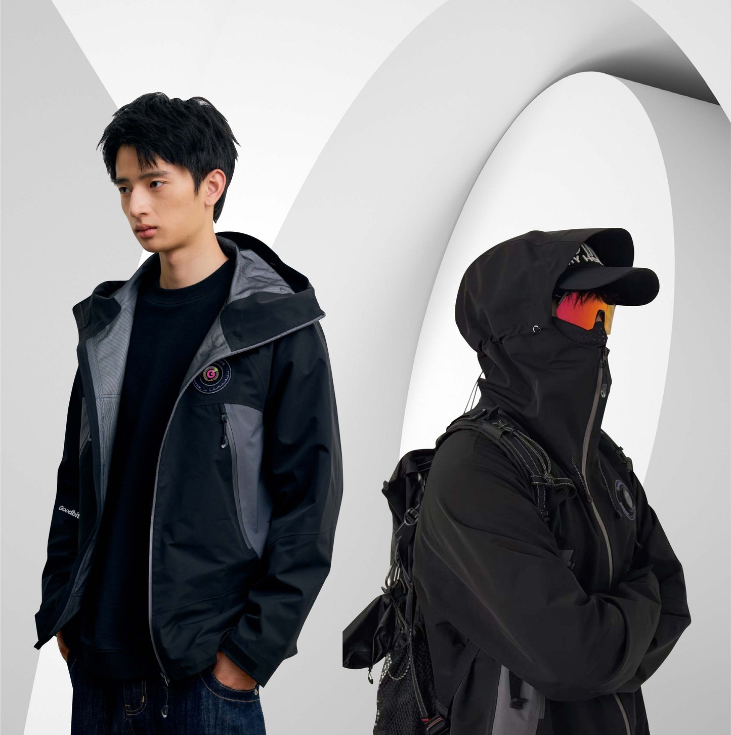 GOODBITE Temperature Alert Display Windbreaker