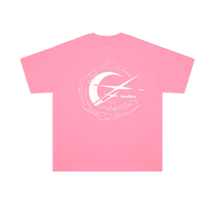 GOODBITE Dynamic Full Moon Emoticons Display T-shirt