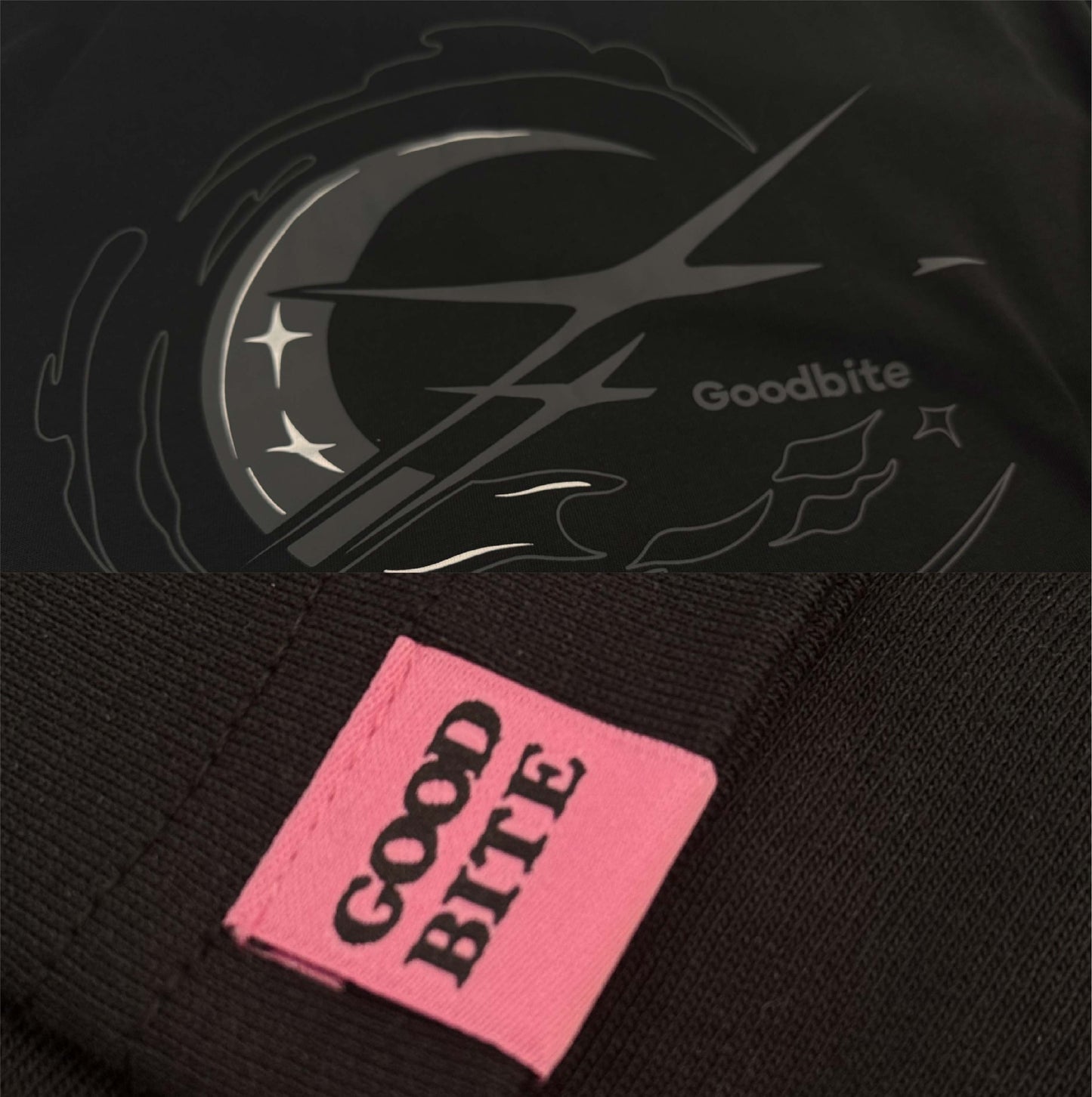 GOODBITE Dynamic Full Moon Emoticons Display T-shirt