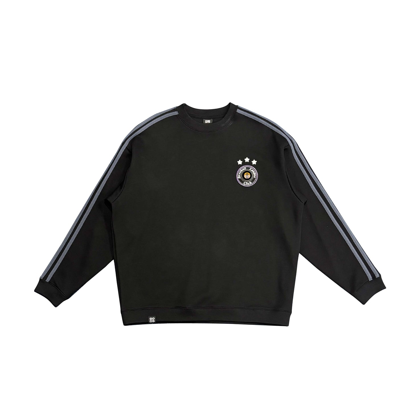 GOODBITE Dynamic Emoticon Display Baseball Hoodie