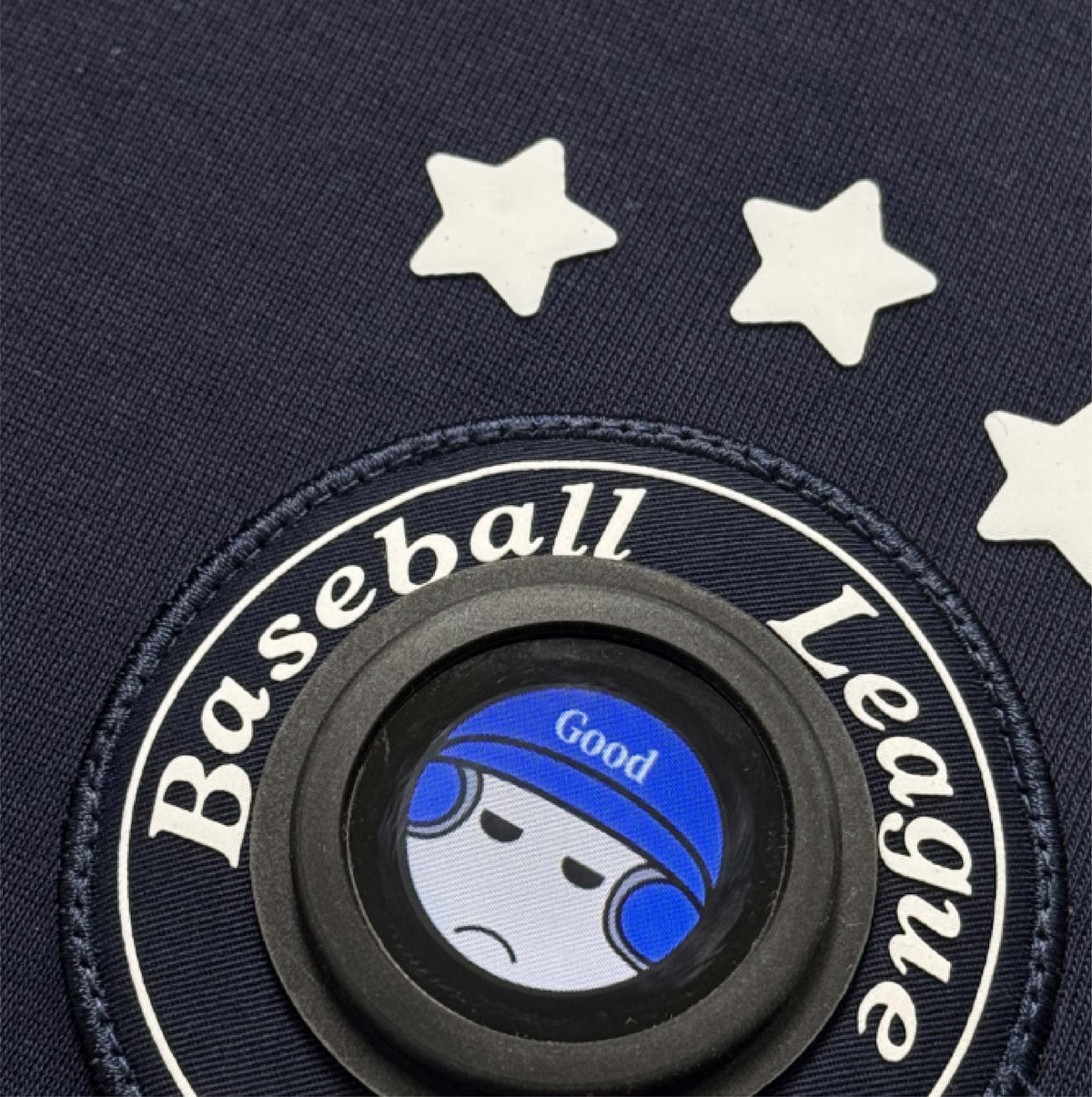 Dynamic Emoticon Display Baseball Hoodie