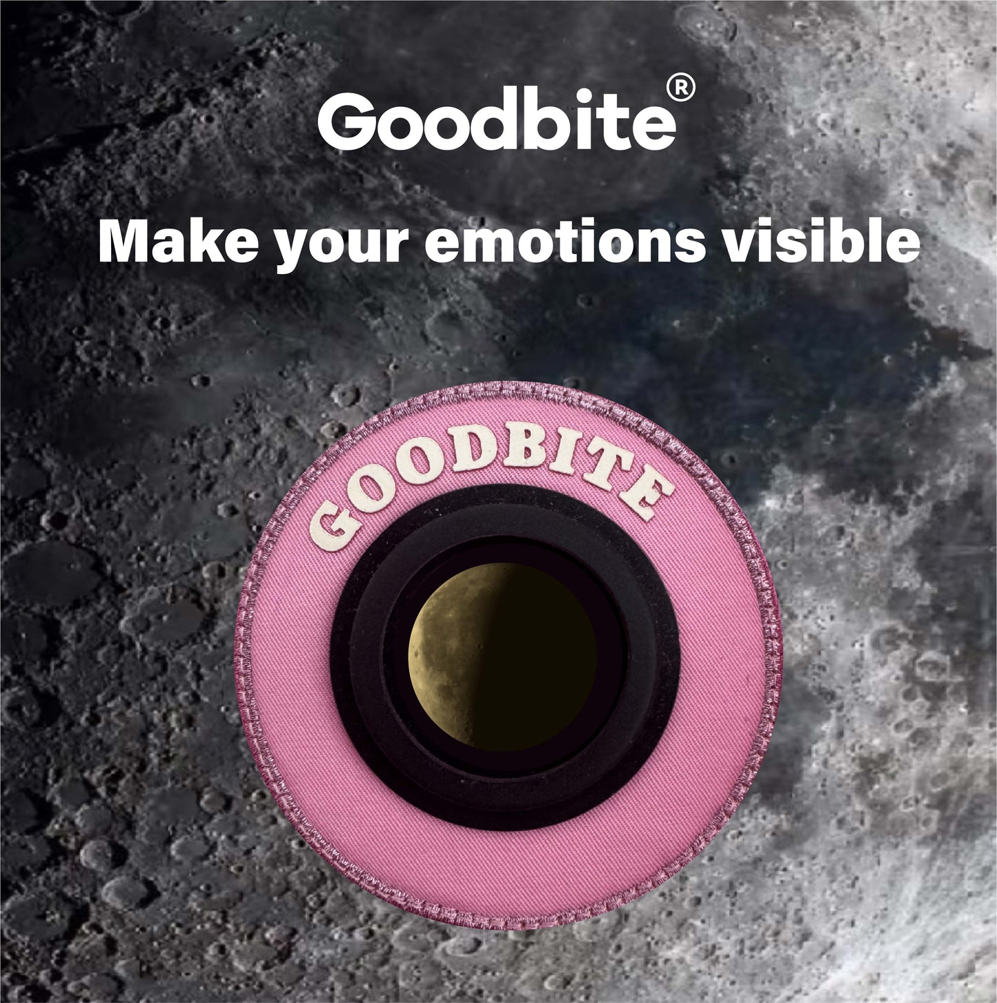 GOODBITE Dynamic Full Moon Emoticons Display T-shirt