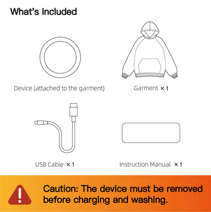 GOODBITE Integrated Display Screen Hoodie for Corporate Uniforms