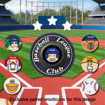 GOODBITE Dynamic Emoticon Display Baseball Hoodie