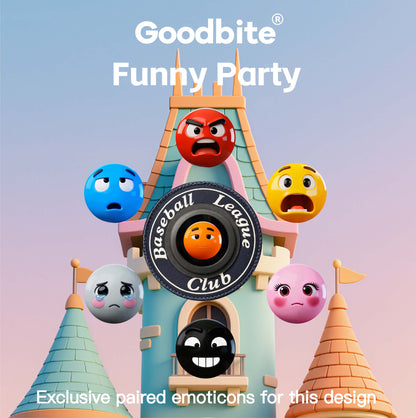 GOODBITE Fun Carnival Dynamic Emoji Display Padded Jacket for kids