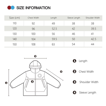 GOODBITE Fun Carnival Dynamic Emoji Display Padded Jacket for kids