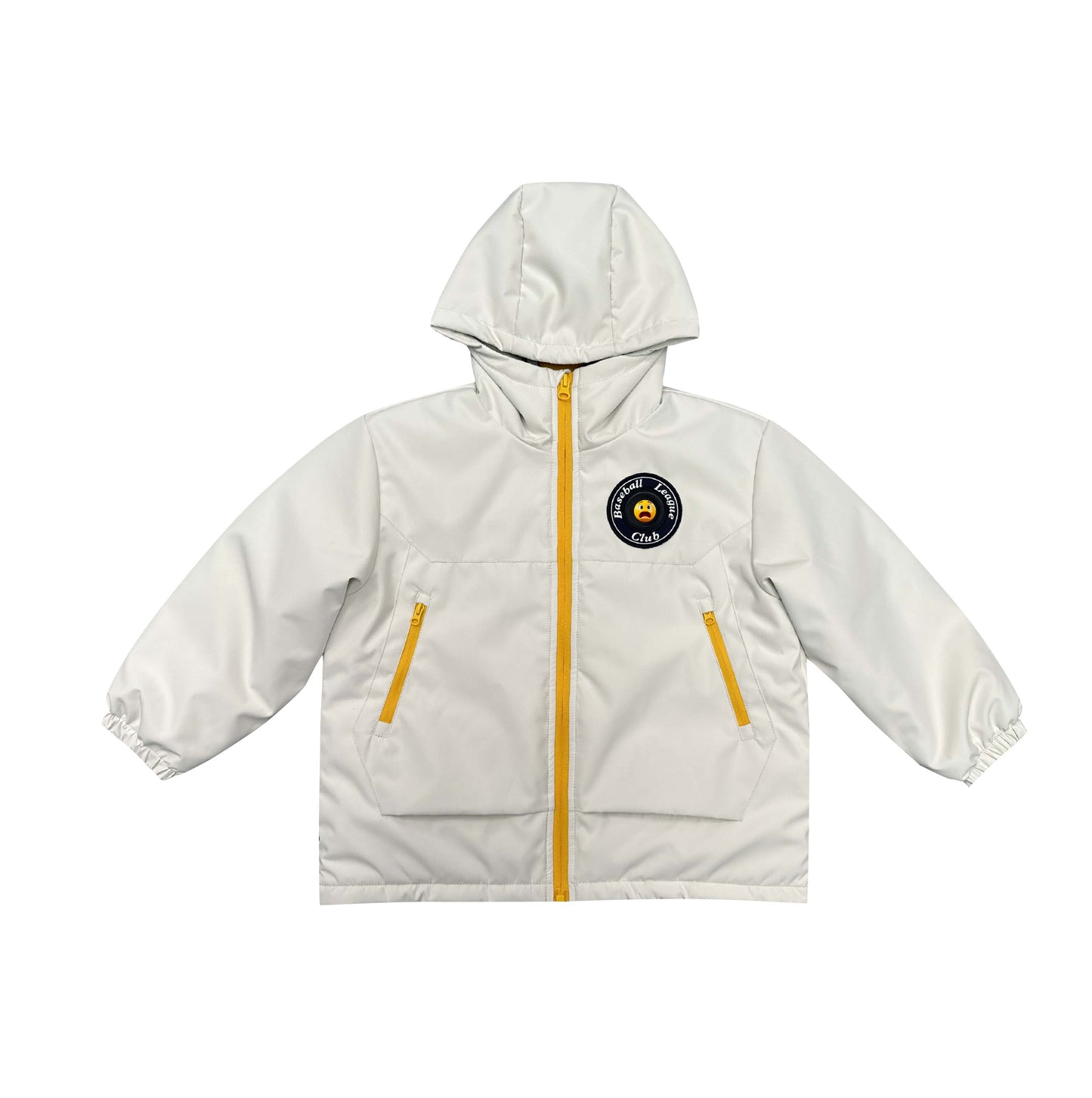 GOODBITE Fun Carnival Dynamic Emoji Display Padded Jacket for kids