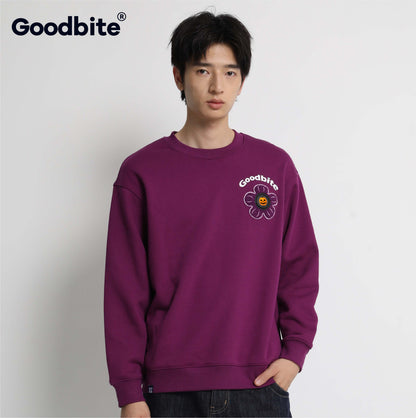 GOODBITE Dynamic Man-Eating Plant Emoticon Hoodie with Integrated Display