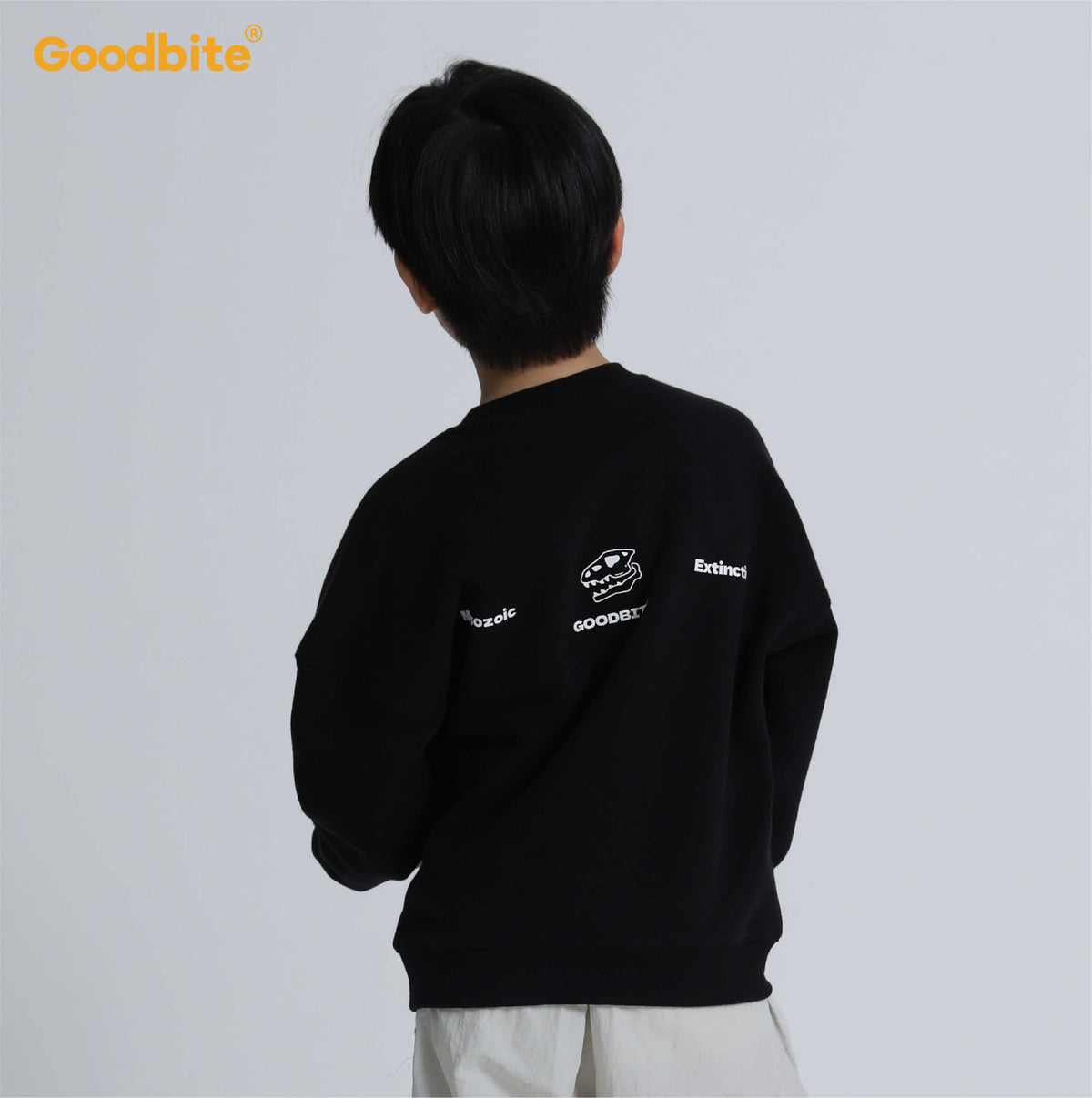 Goodbite Kids' Crewneck Sweatshirt with Animated Emojis，Free Shipping