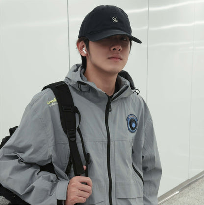 GOODBITE Nautical Series Waterproof Woven Windbreaker with Display Screen