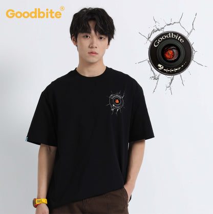 Goodbite Dinosaur Forest Animated Emoji Display T-shirt