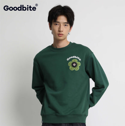 GOODBITE Dynamic Man-Eating Plant Emoticon Hoodie with Integrated Display