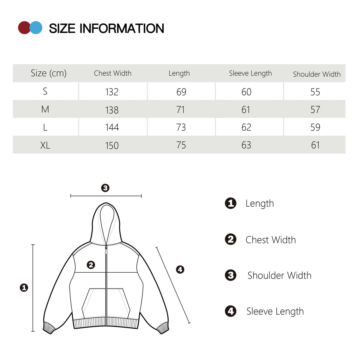 Goodbite A zip-up hoodie with animated emojis
