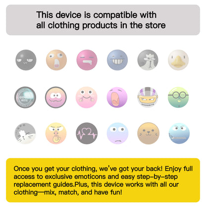 Goodbite Horizon Emoji Display T-shirt