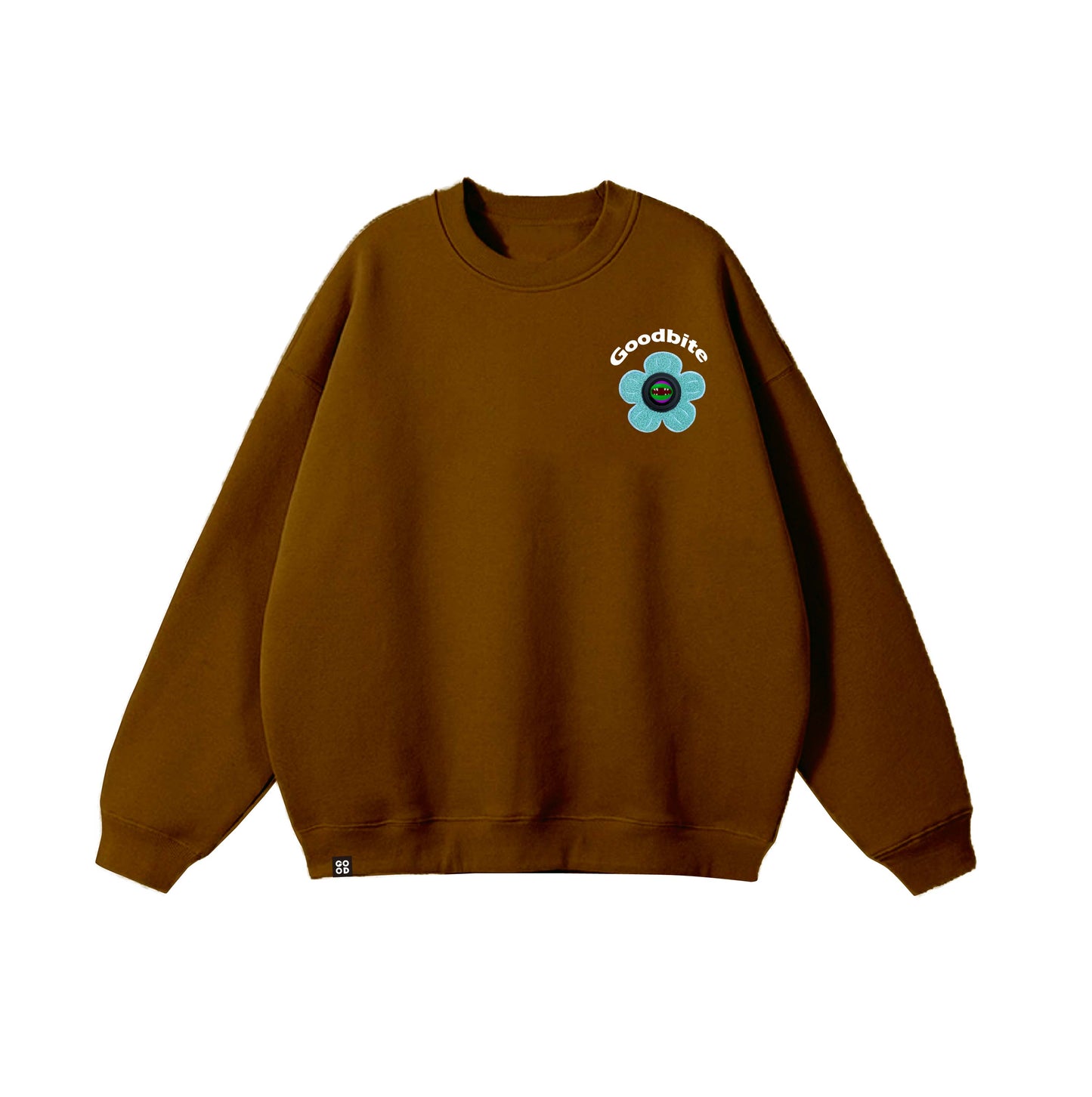 GOODBITE Dynamic Man-Eating Plant Emoticon Hoodie with Integrated Display