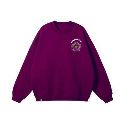 GOODBITE Dynamic Man-Eating Plant Emoticon Hoodie with Integrated Display