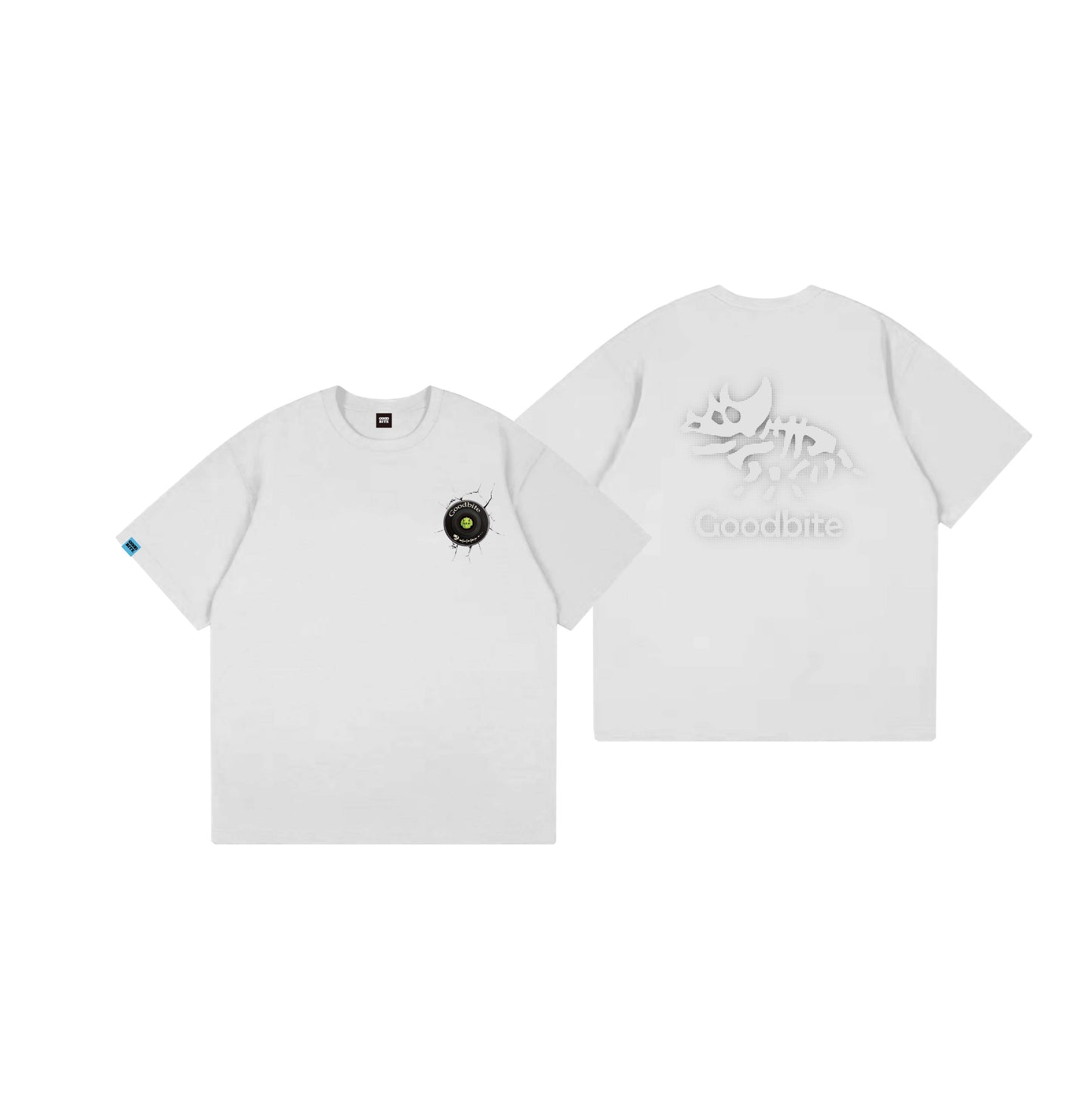 Goodbite Dinosaur Forest Animated Emoji Display T-shirt