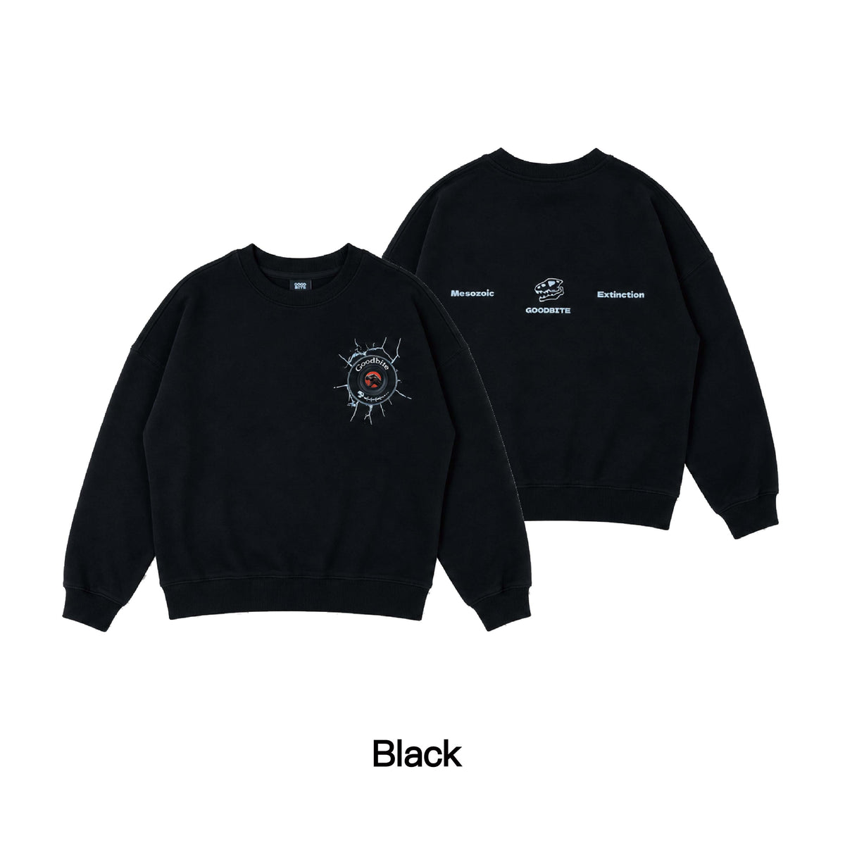 Goodbite Kids' Crewneck Sweatshirt with Animated Emojis，Free Shipping