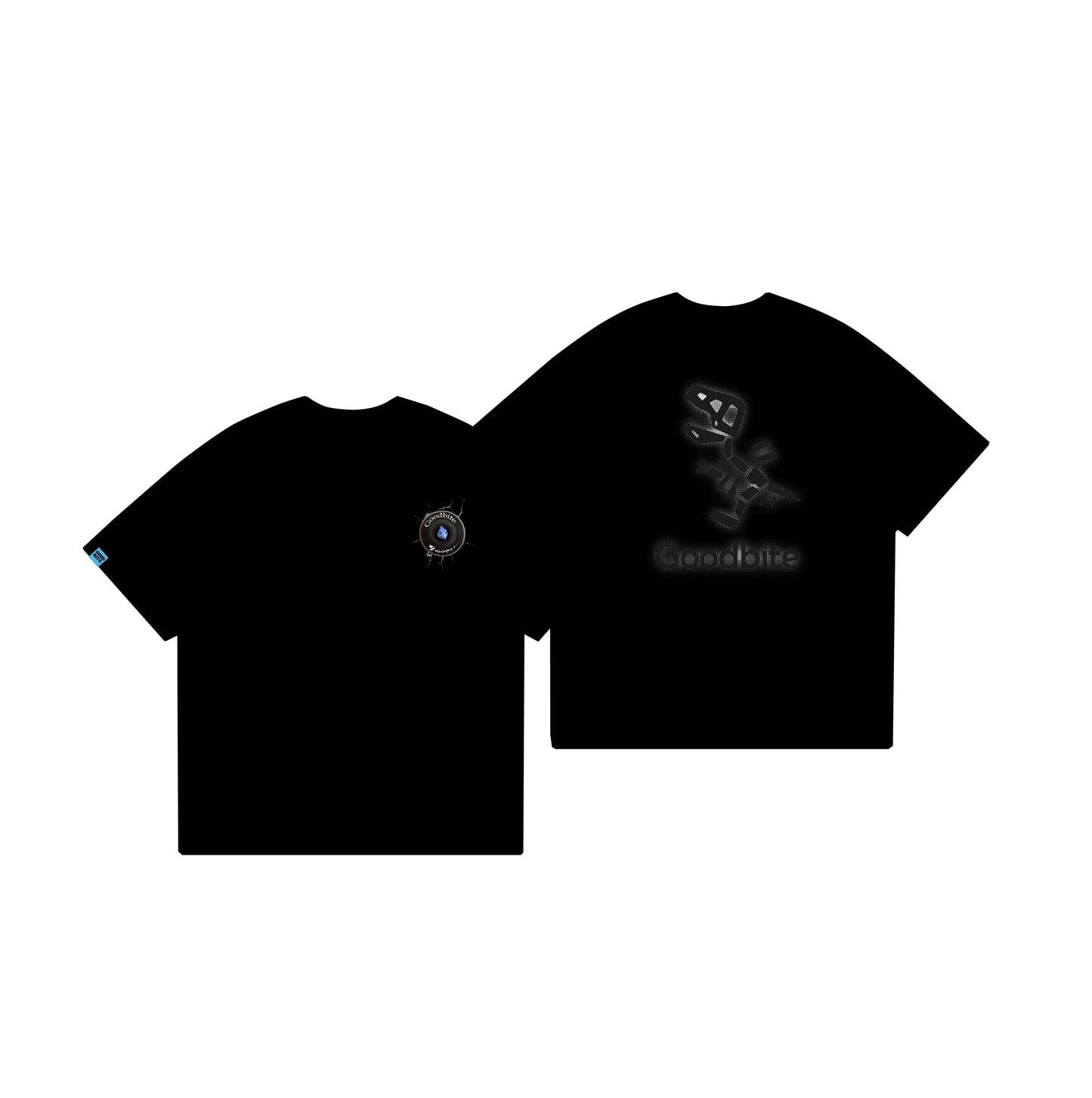 Goodbite Dinosaur Forest Animated Emoji Display T-shirt