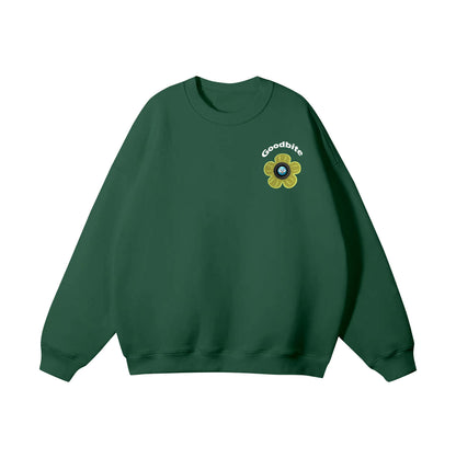 GOODBITE Dynamic Man-Eating Plant Emoticon Hoodie with Integrated Display