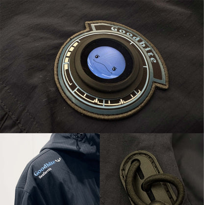 GOODBITE Nautical Series Waterproof Woven Windbreaker with Display Screen