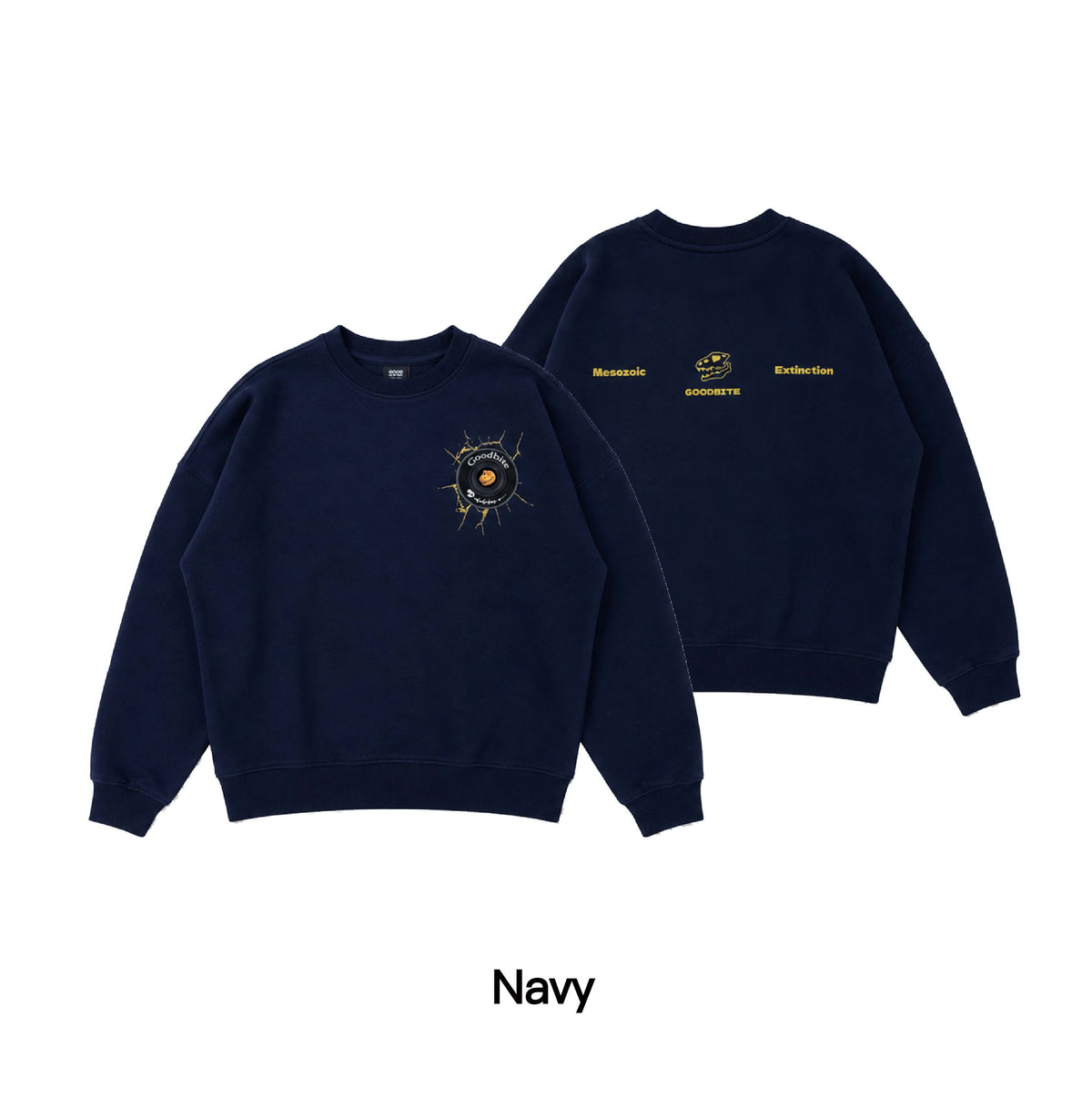 Goodbite Kids' Crewneck Sweatshirt with Animated Emojis，Free Shipping