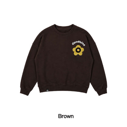 Goodbite Kids' Crewneck Sweatshirt with Animated Emojis，Free Shipping
